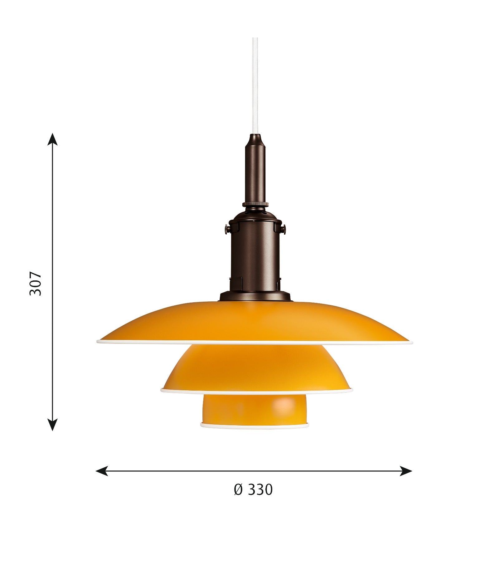 Louis Poulsen 3½-3 Metal Pendel
