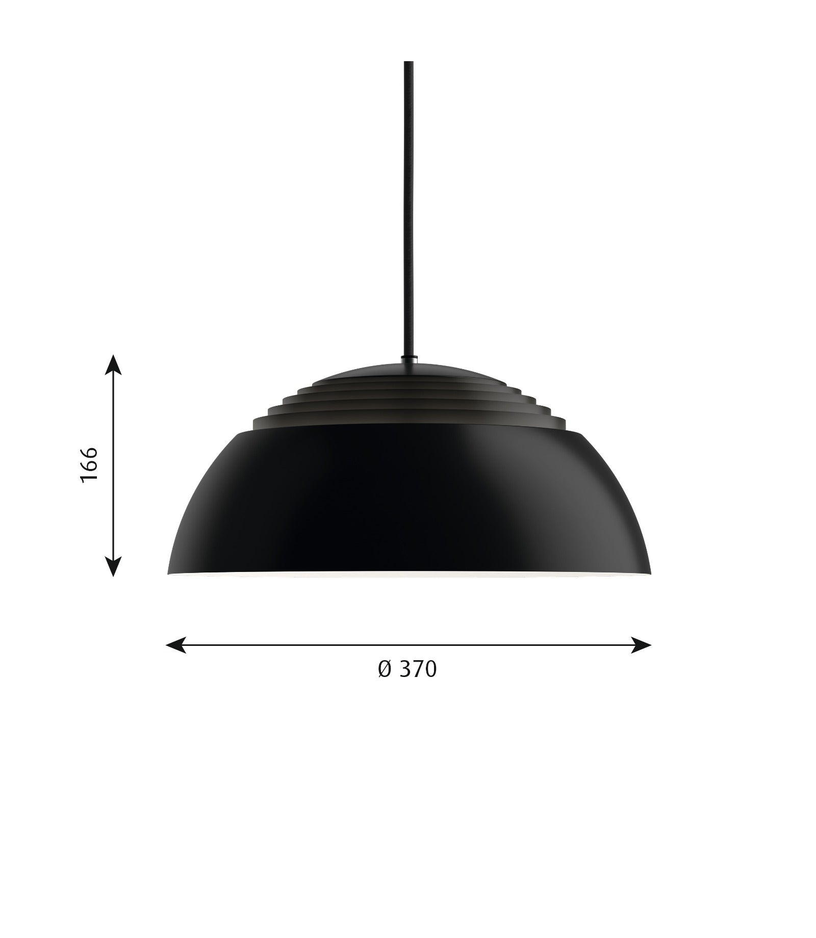 Louis Poulsen AJ ROYAL Ø37 Pendel