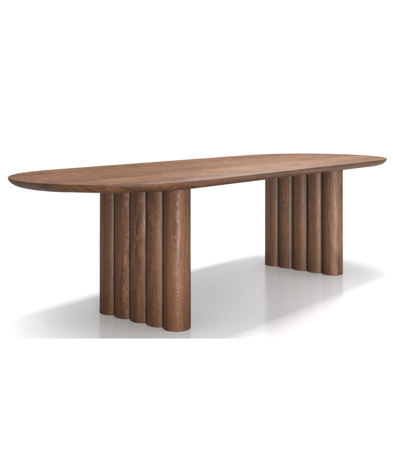 DK3 Plush Oval spisebord