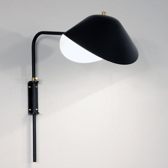 Serge Mouille - Small Wall Bedside Lamp "Antony"