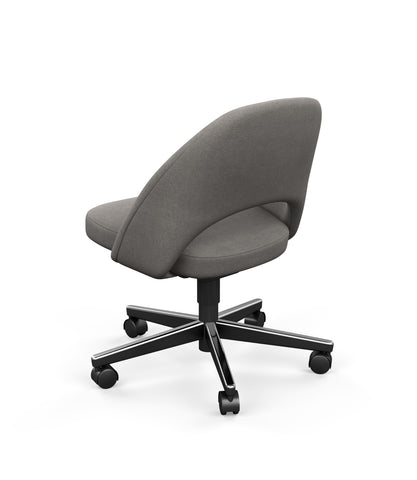 Saarinen Conference Armless Chair with Swivel Base