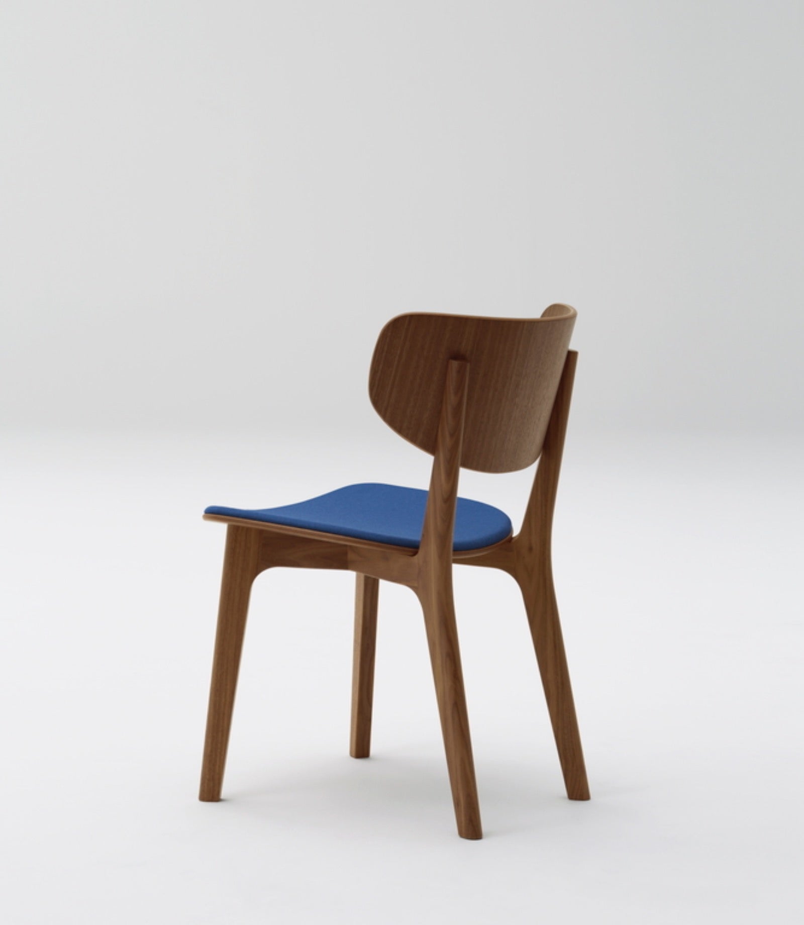 Roundish Chair Cushioned Seat