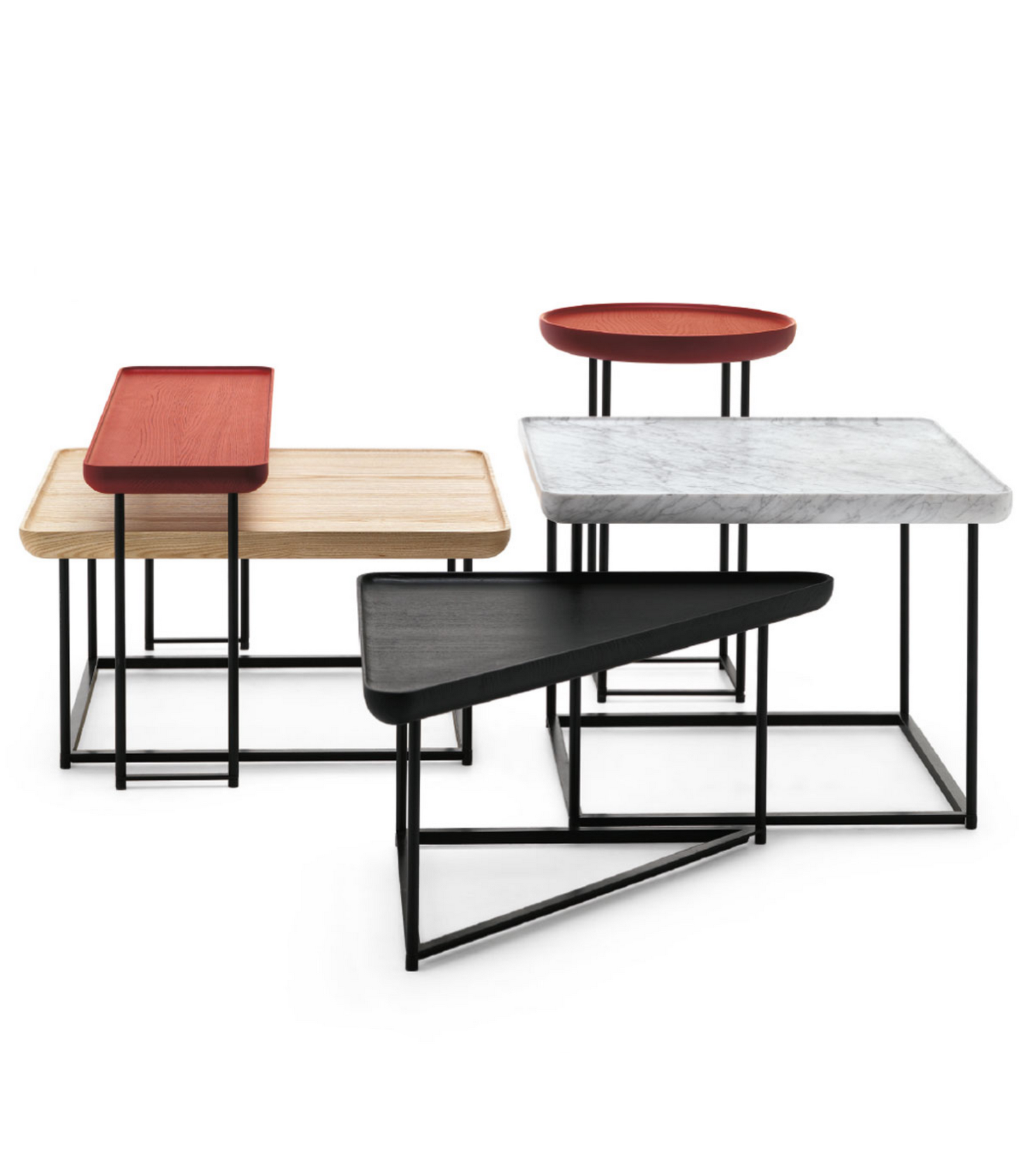 Cassina "Torei" sidebord i ask